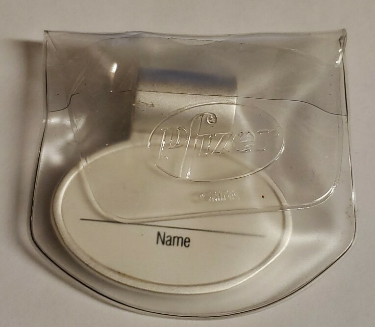 Viagra Nascar Stethoscope Name Tag *New* Rare!