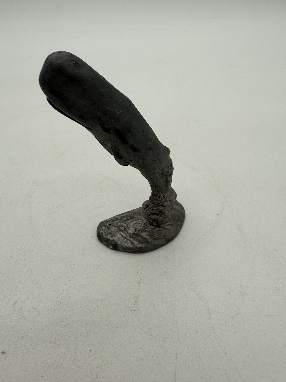 Trandate Labetalol HCI Pharmaceutical Advertising Pewter Whale Figure