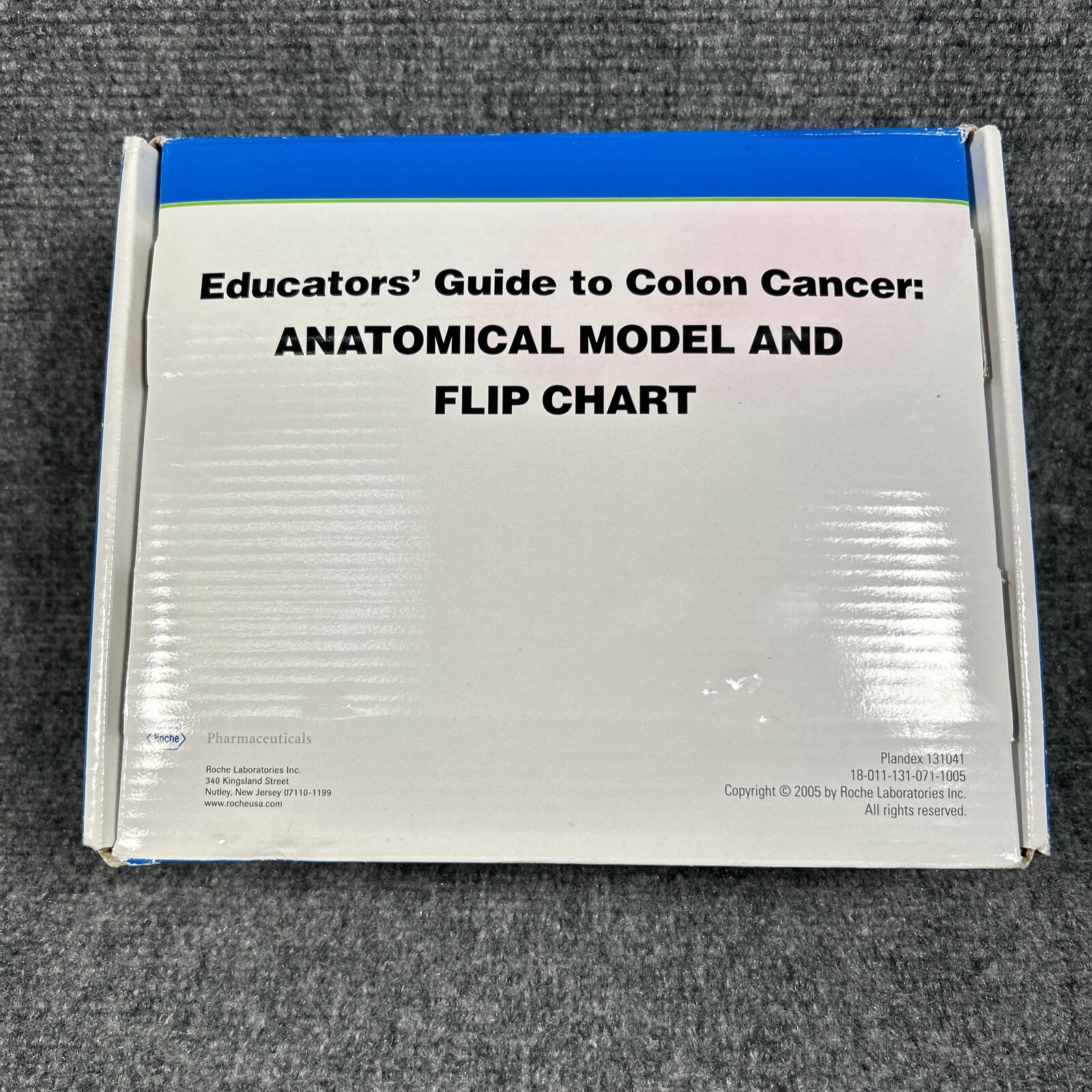 Colon Cancer Anatomical Anatomy Model Chart Display Roche Pharmaceutical Xeloda
