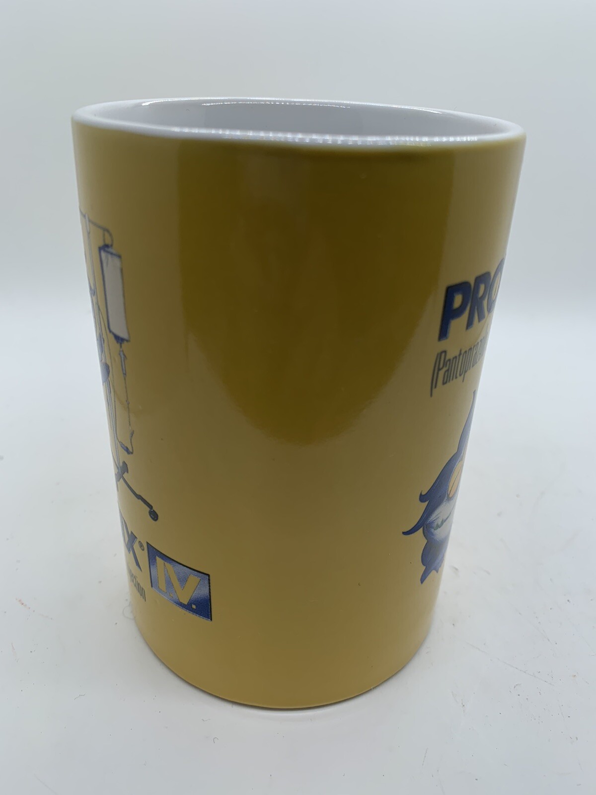 Large Protonix Antacid Medical Pharmaceutical Rep Mug As Is