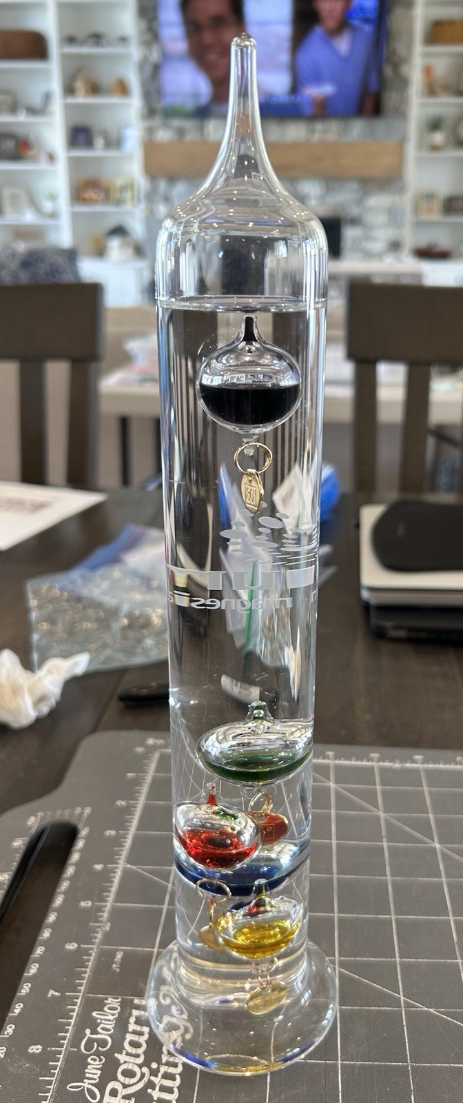 Nexium Purple Pill AstraZeneca AZ Pharmaceutical Advertising Galileo Thermometer