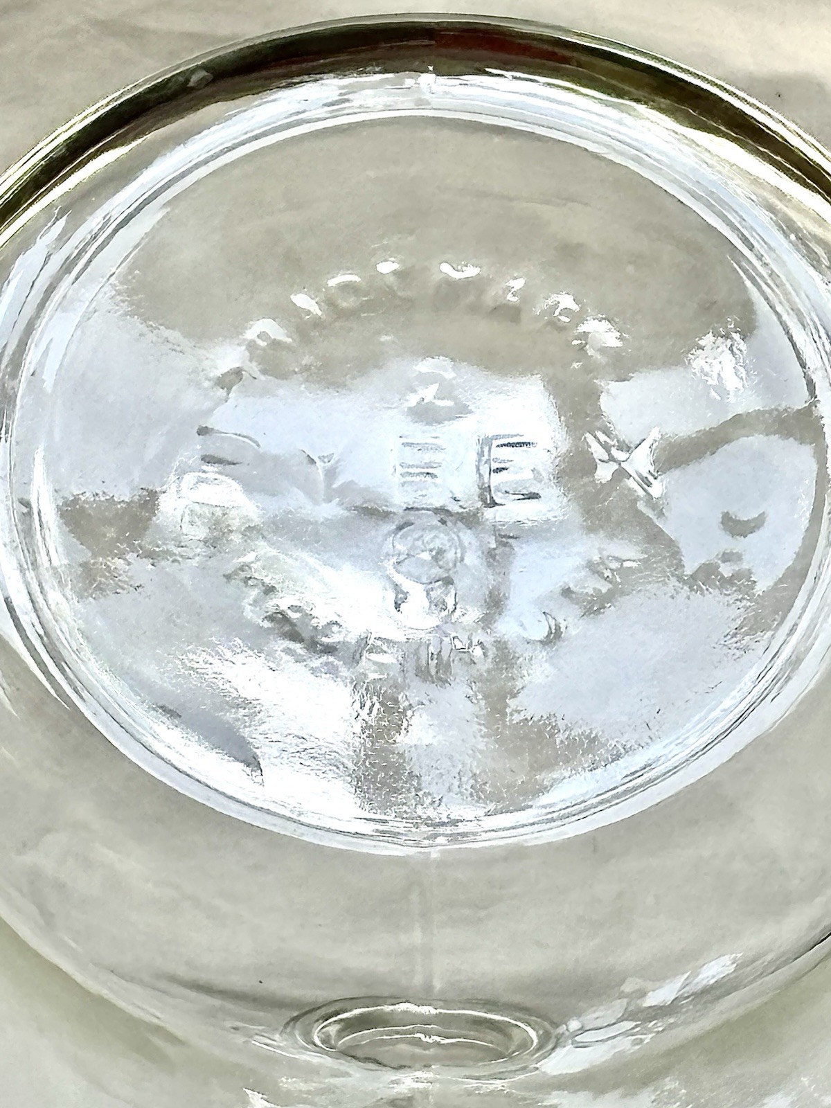 Pyrex Glass Science Labware Bottle Hand Blown Apothecary 11” w/ Stopper *READ*