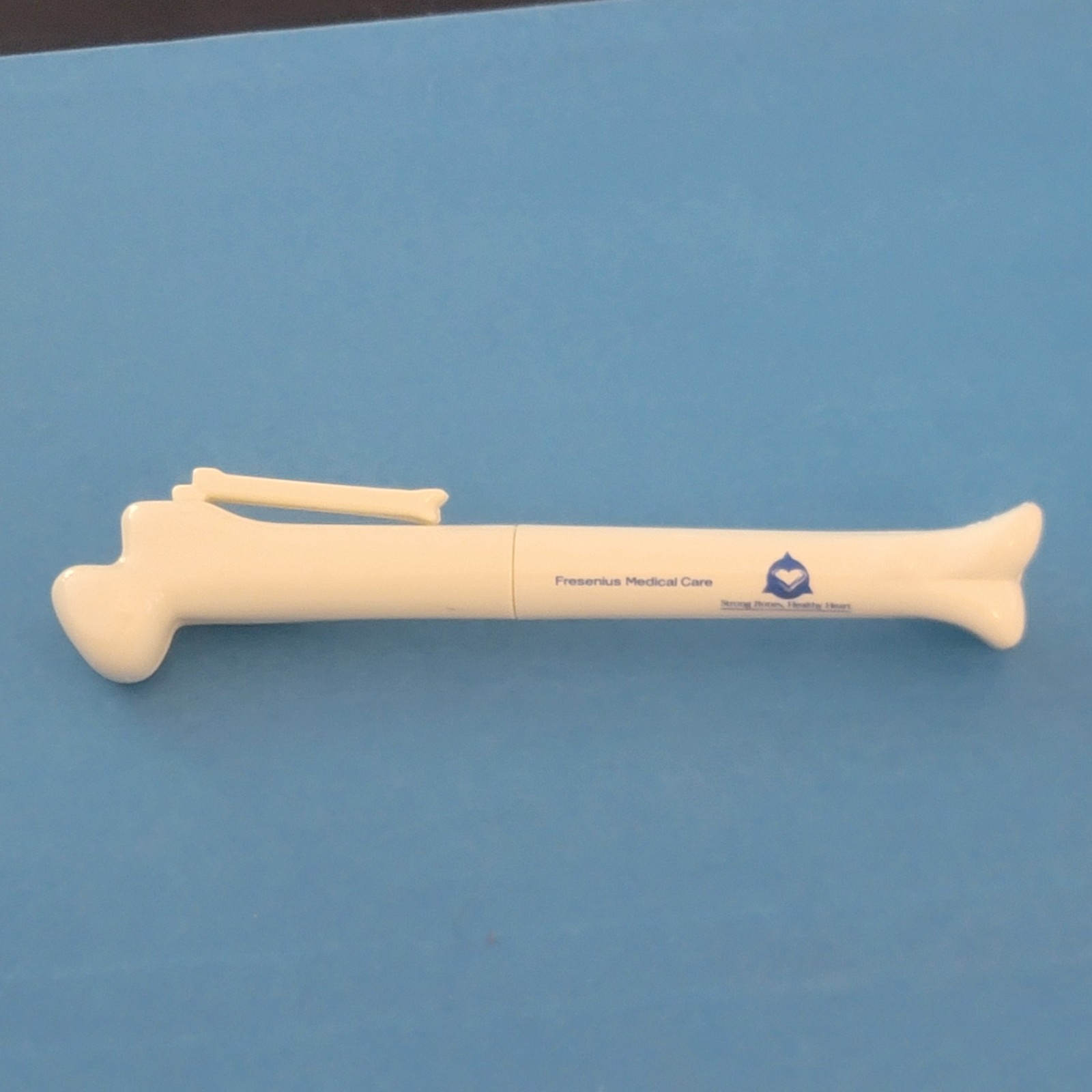 Pharma Promo Care Bone Shaped Pen Farsenius Medical Professional Drug Sample