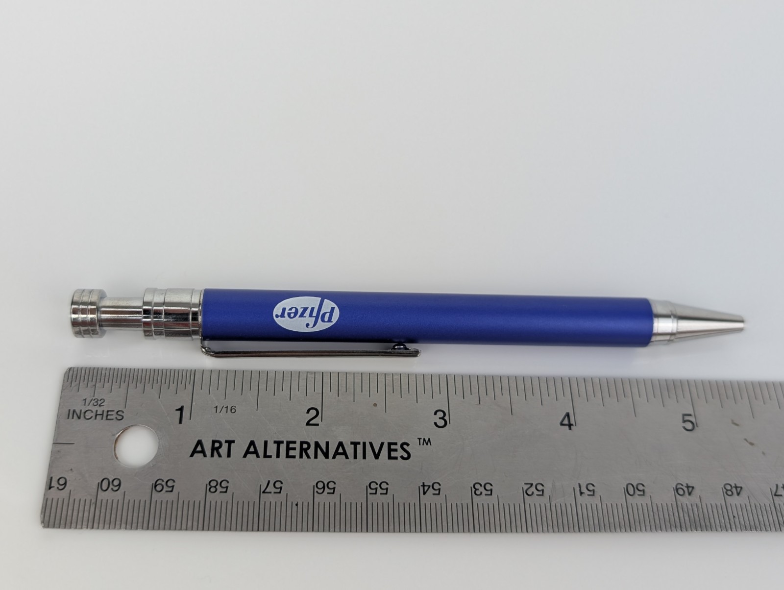 Blue Pfizer Salesman Sample Pen Drug Rep Pharmaceutical Promo Pharma RARE