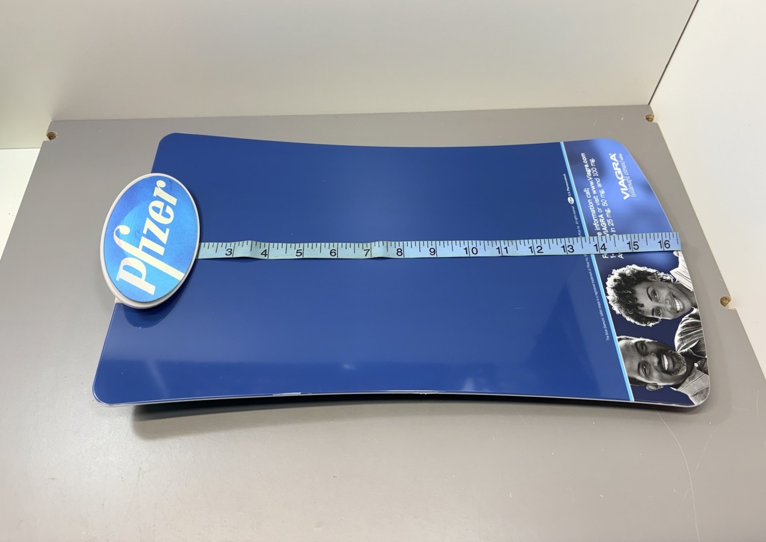 Pfizer VIAGRA/Detrol LA Pharmaceutical Drug Rep Advertising 2-Sided Clipboard