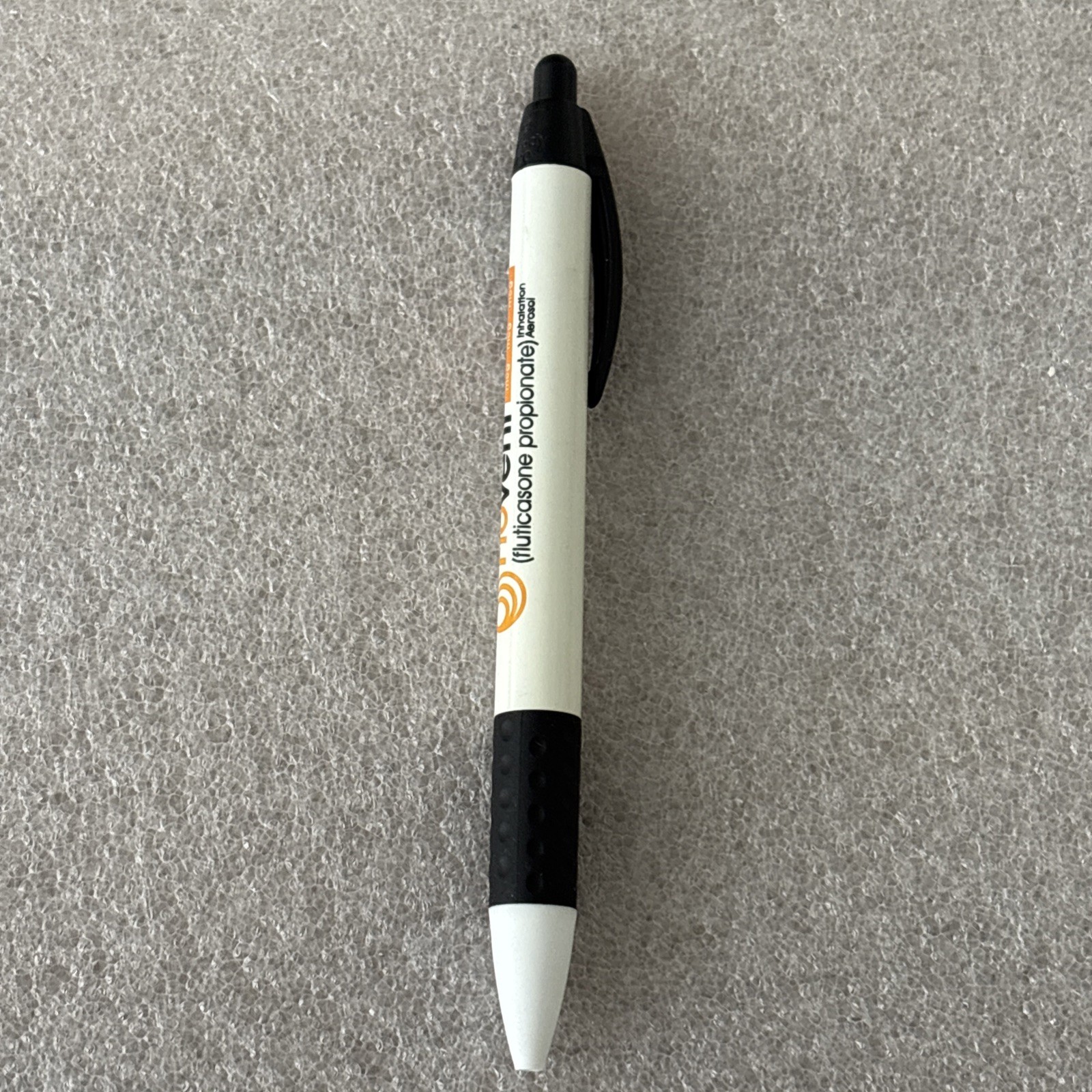 FLOVENT Pharmaceutical Drug Rep Black Ink Pen Plastic