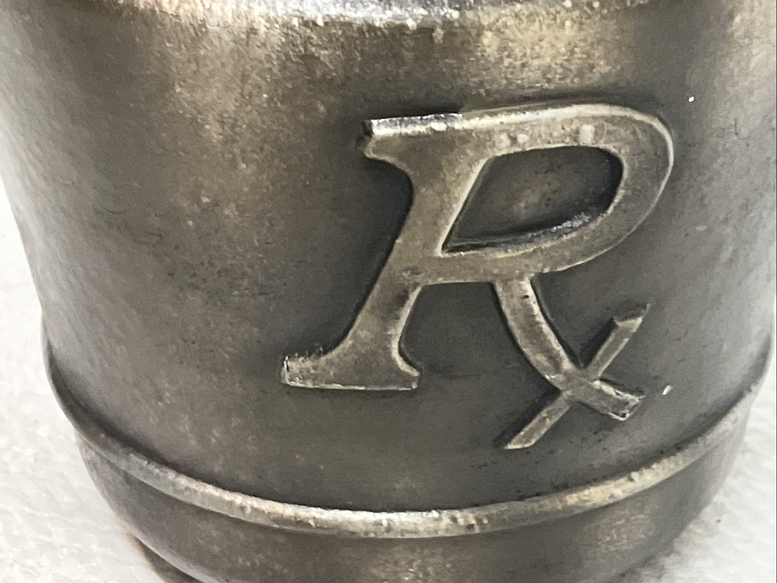 Vintage 1993 PHARMACY CLASS MORTAR SECUNDUM ARTEM SCHERING-PLOUGH METAL GRAD