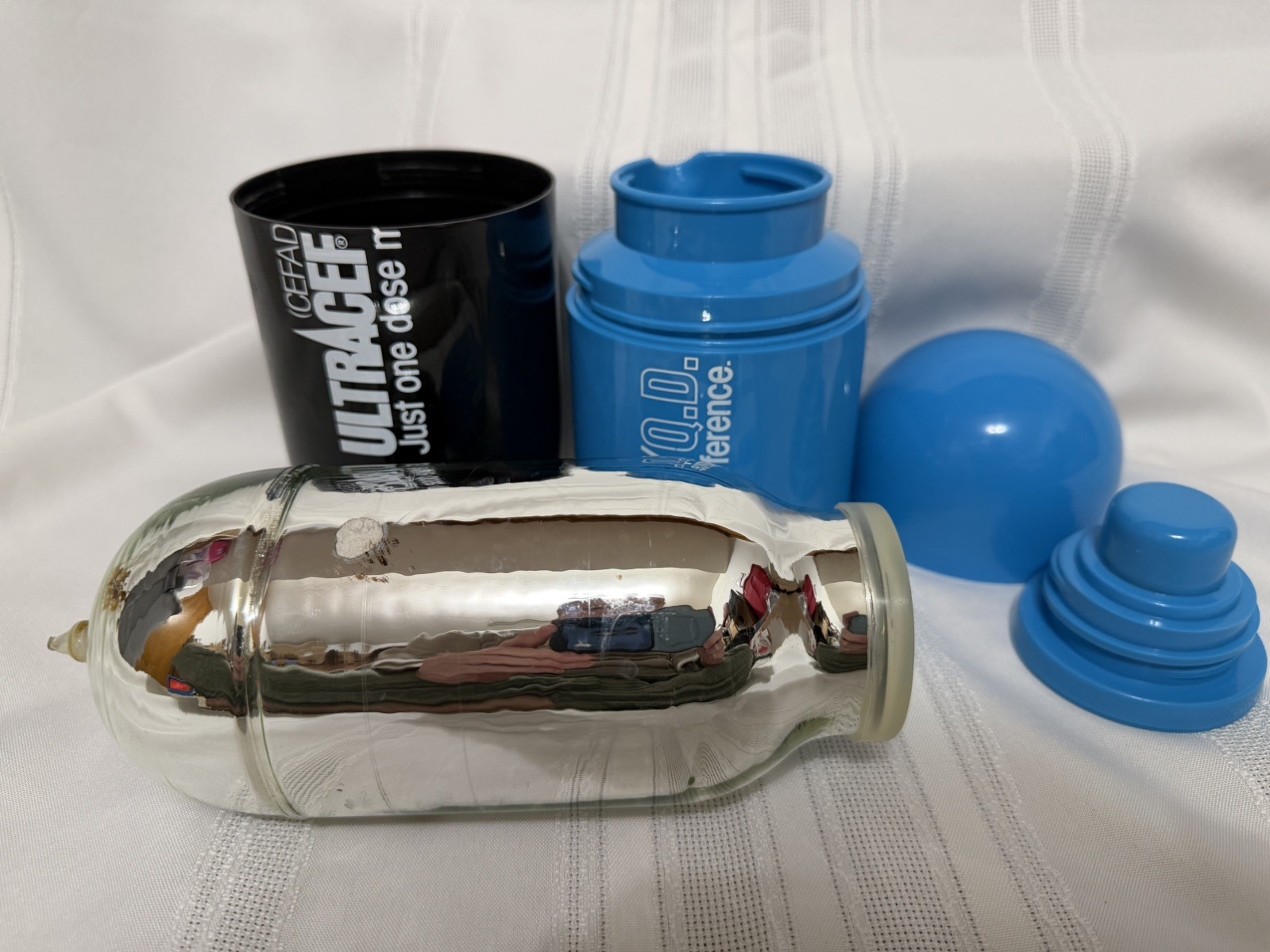 Pill Capsule Shaped Thermos Cefadroxil Drug Rep Promo Pharmaceutical Advertising