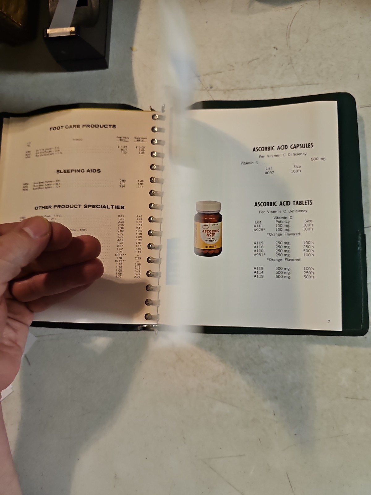 Vintage 1974 Towne Paulsen & Co Pharmaceutical Catalog And Price Lists