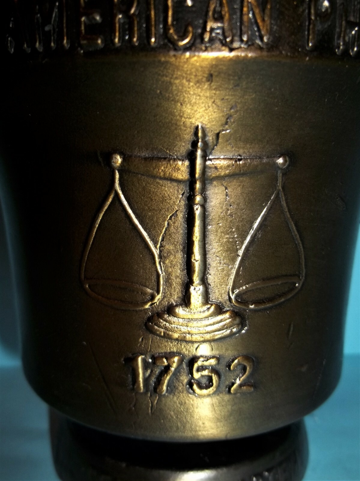 Schering Bronze Mortar & Pestle Andrew Craigle Apothecary~5”Tall~Pharmacist Gift