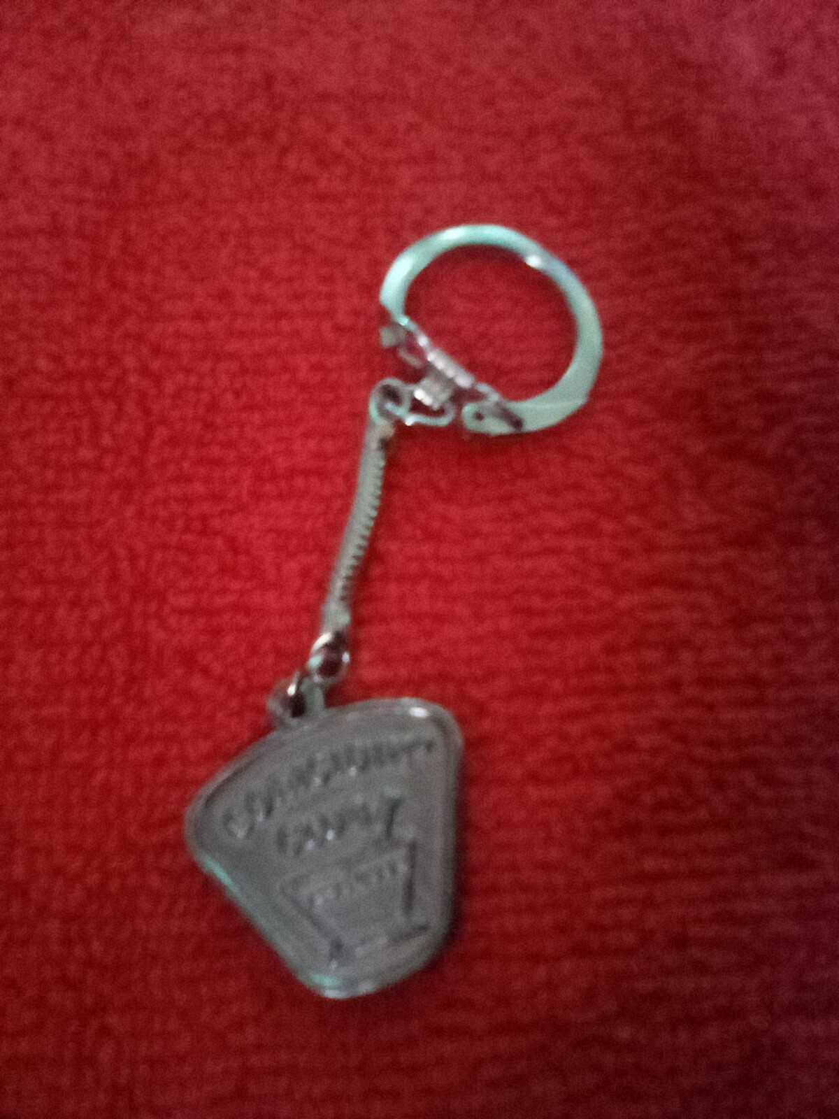 Coricidin- Collectible Silver Keychain 3-1/2″-Mortar & Pestle-New!