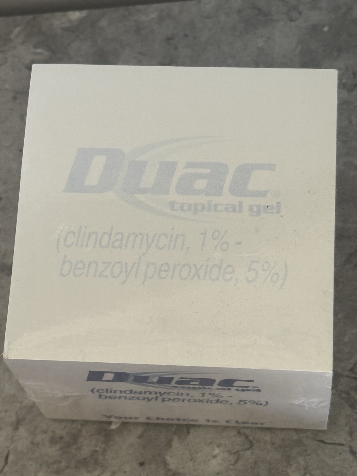 DUAC Topical Gel Post-It Note Pad Drug Rep Pharmaceutical Promo NEW/SEALED