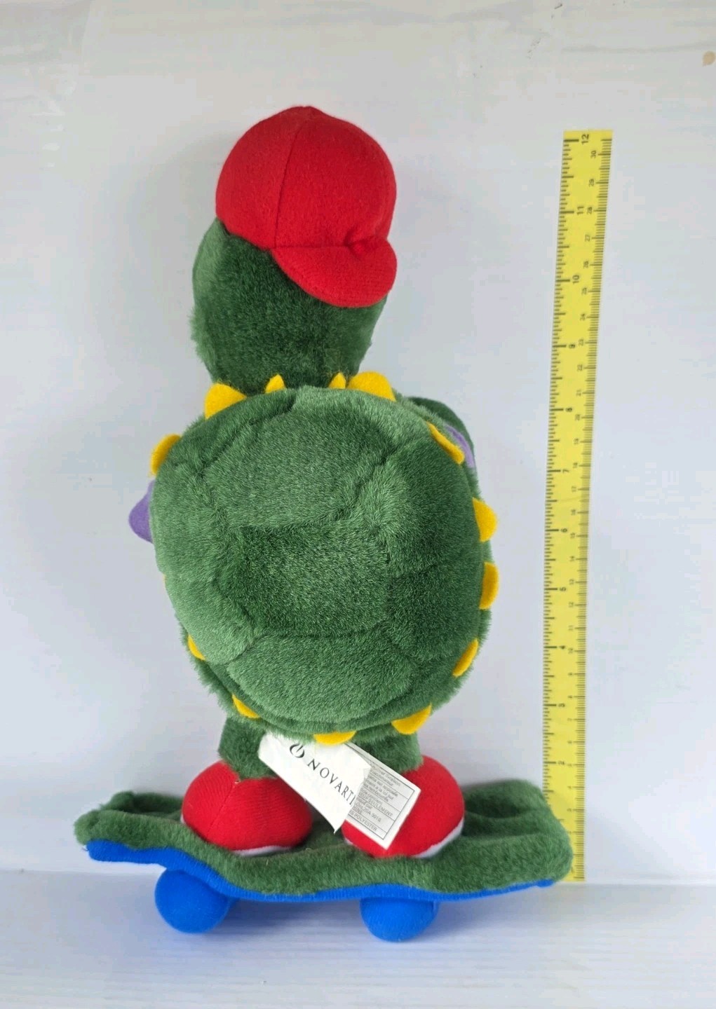 Novartis Pharma Drug Rep Promo Skateboarding Turtle Plush 12″ Creature Comforts