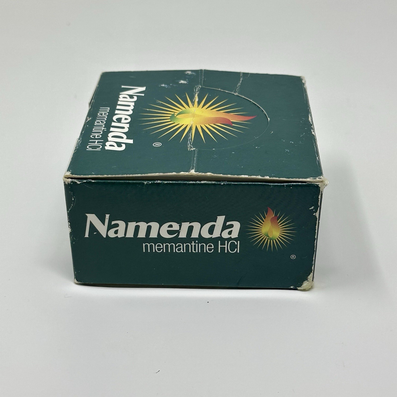 Vintage NAMENDA Pharmaceutical Drug Rep Post-It Note Pad Cube