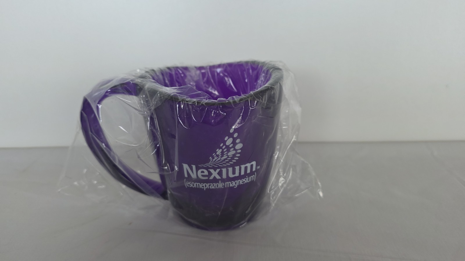 Nexium Mug The Purple Pill AstraZeneca AZ Pharmaceutical Advertising Promotional