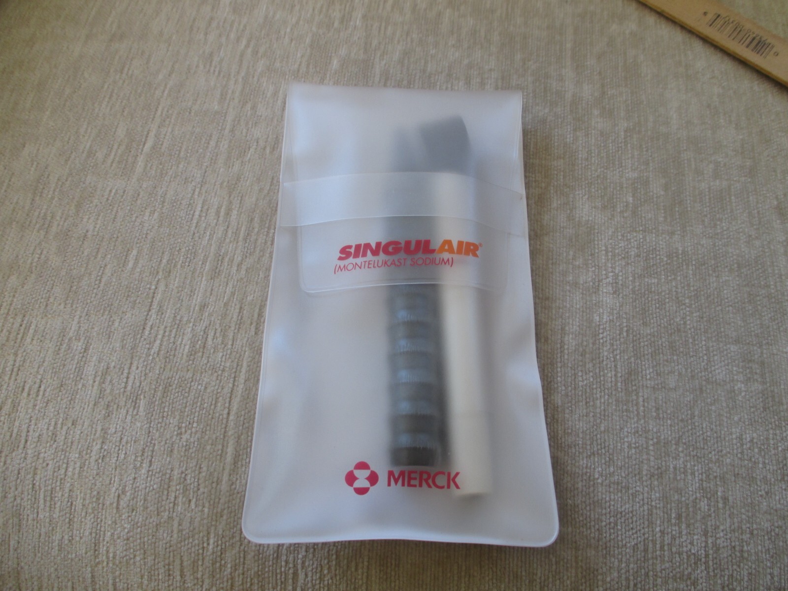 Vintage Advertising Singulair Merck Advertising Drug Rep / Pharma Otoscope Light