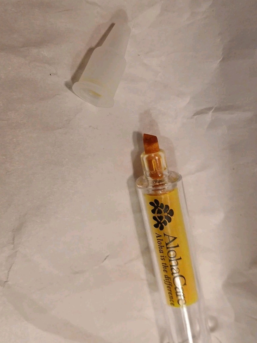 Aloha Care Highlighter Marker Pen Medical Center Doctor Office Syringe Shaped