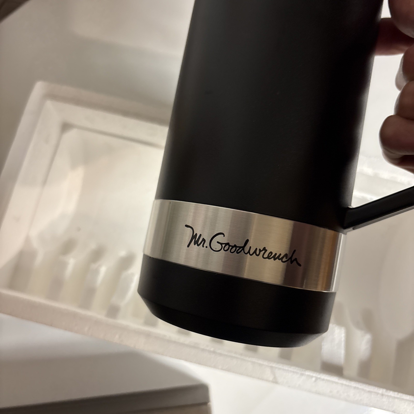 Rare Mr. GoodWrench- Aachen Germany Design Thermos With box