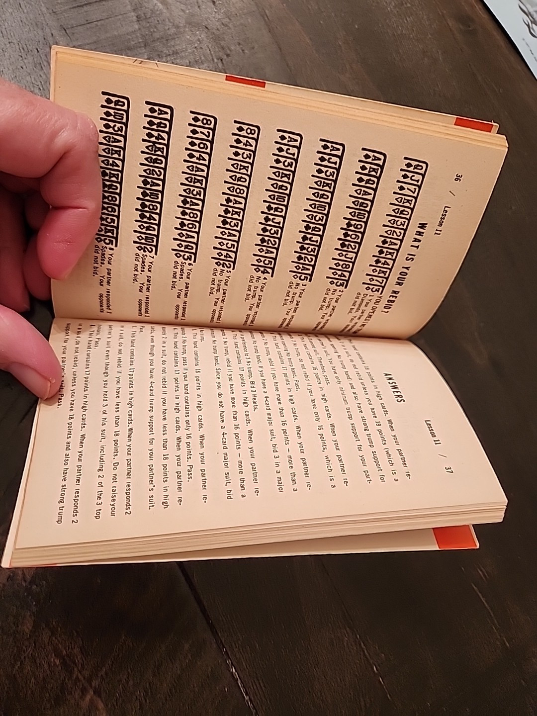 Vintage Cepacol Promo Bridge Bidding Guide 1967