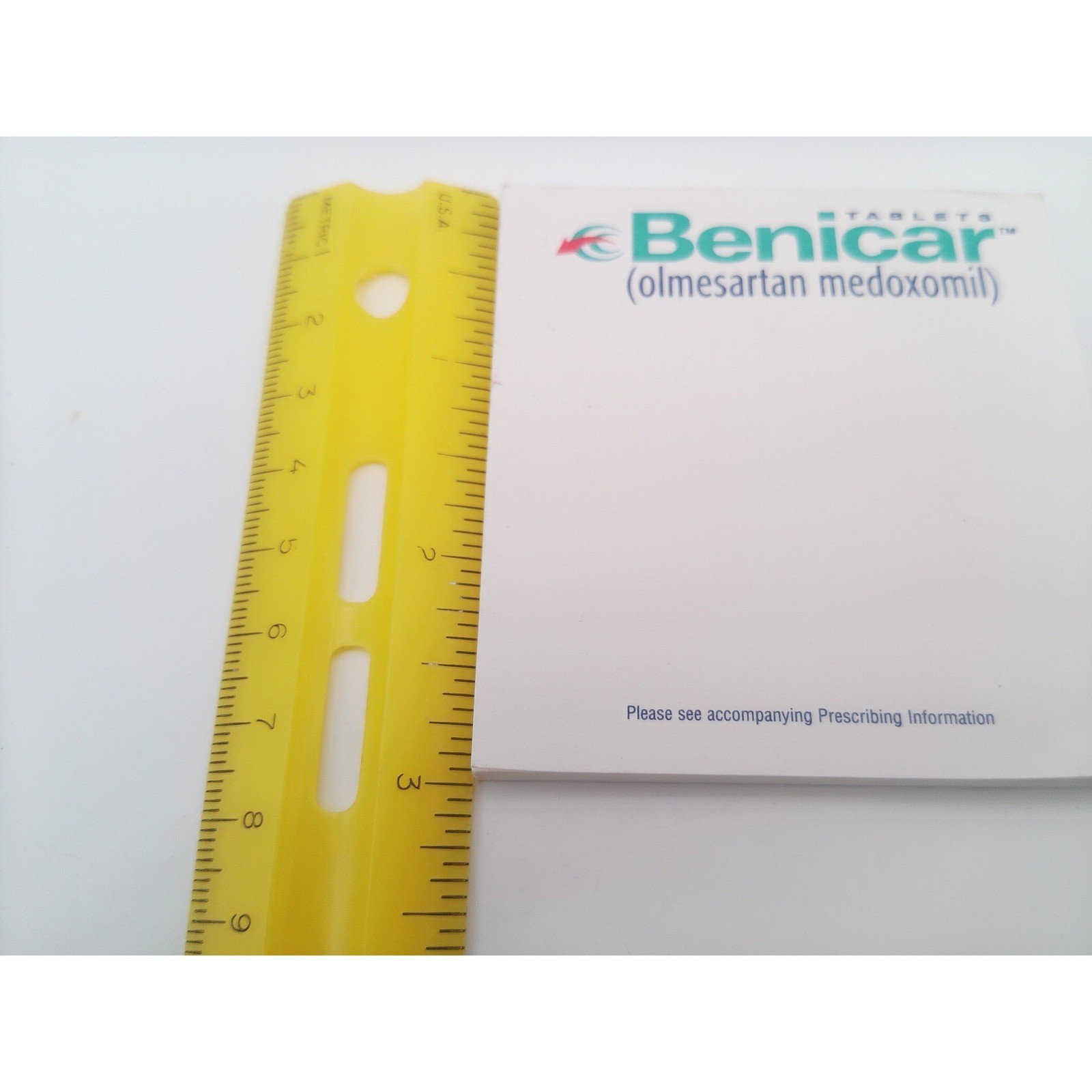 Benicar Pharmaceutical Drug Rep Post It Notes Lot of 5 VTG