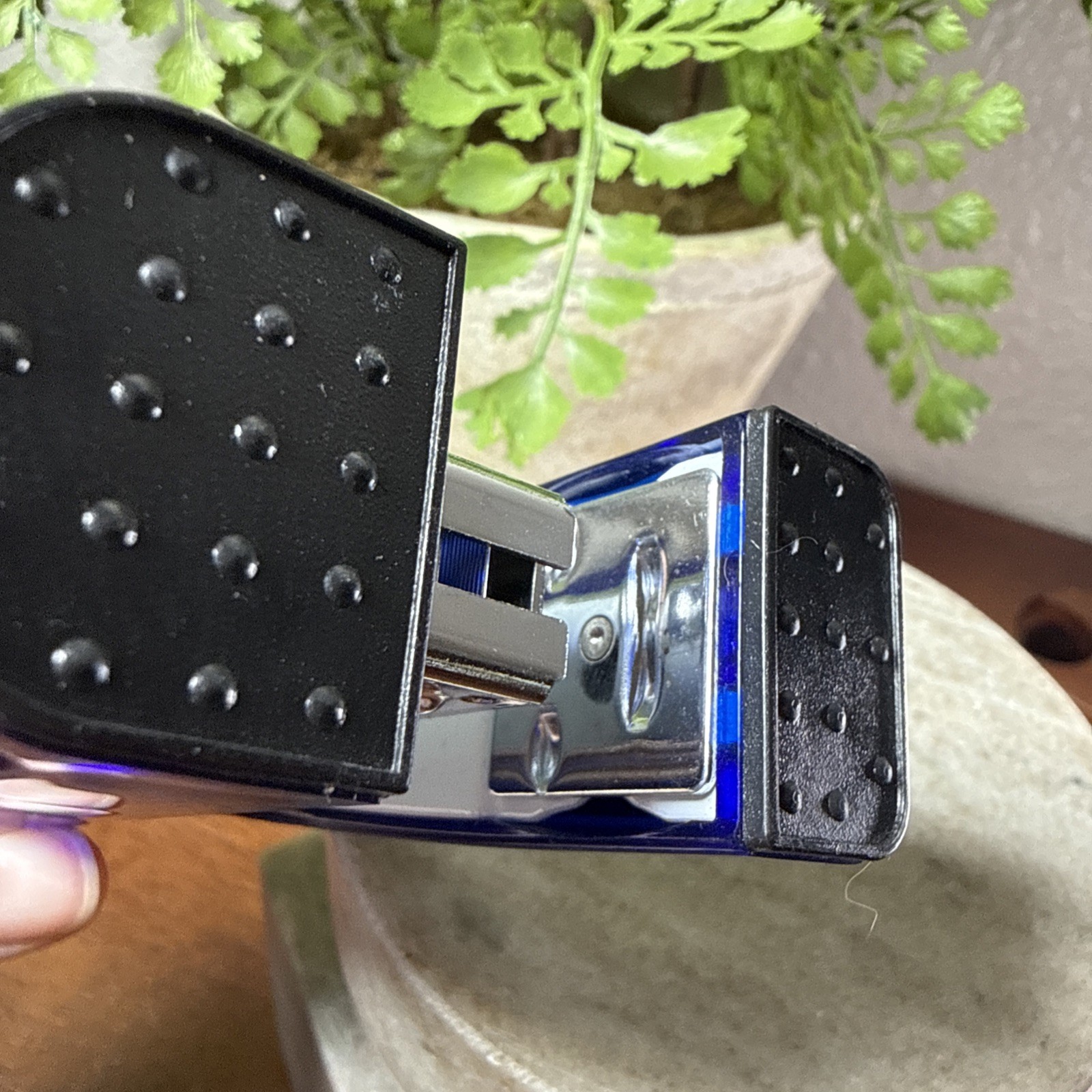Zoloft Pharma Promotional Stapler Works Blue