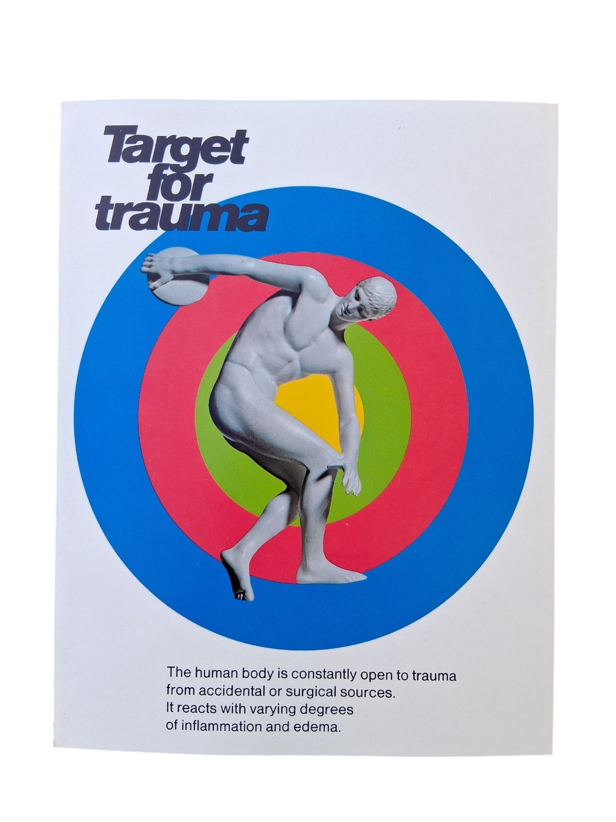 Target For Trauma Chymoral Pharmaceutical Rep Promo Advertising Medicine Drug