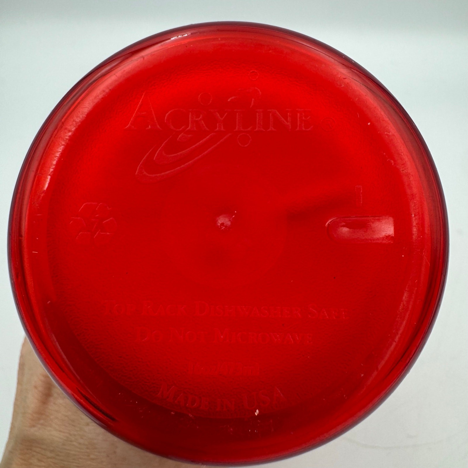 ProAir HFA Red Acrylic Travel Mug 16oz Teva Pharmaceuticals Promo Cup New
