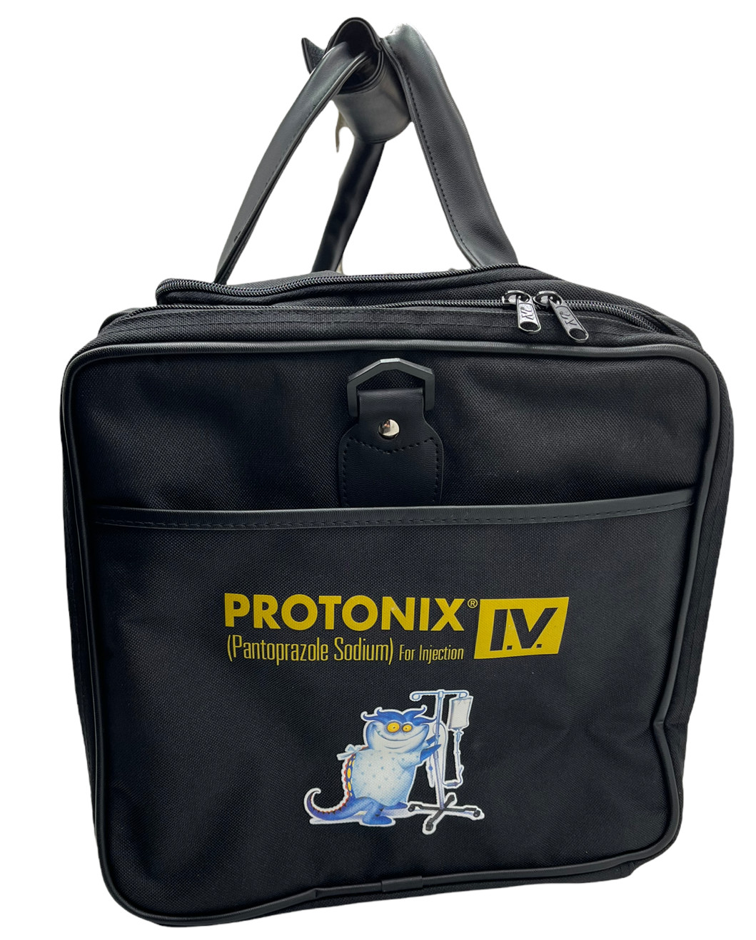Protonix Pharmacy Drug Rep Large Duffel Travel Bag Luggage Multi Compartment