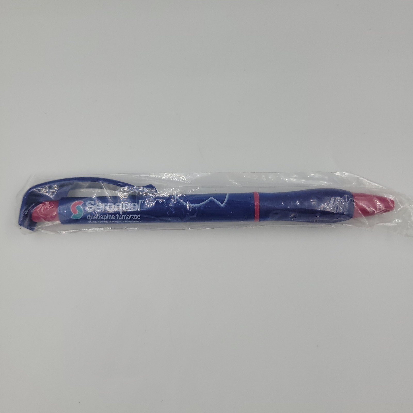 NEW Lot 3 Seroquel Pen Drug Rep Pharmaceutical Promo Medical Advertising *READ