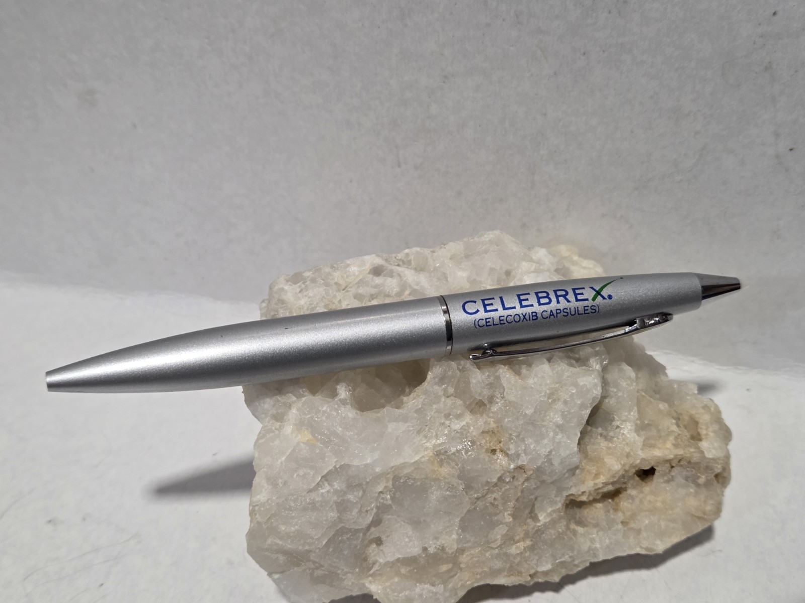 Drug Rep BEXTRA / CELEBREX Collectible Heavy Metal Pen RARE with Stylus tip