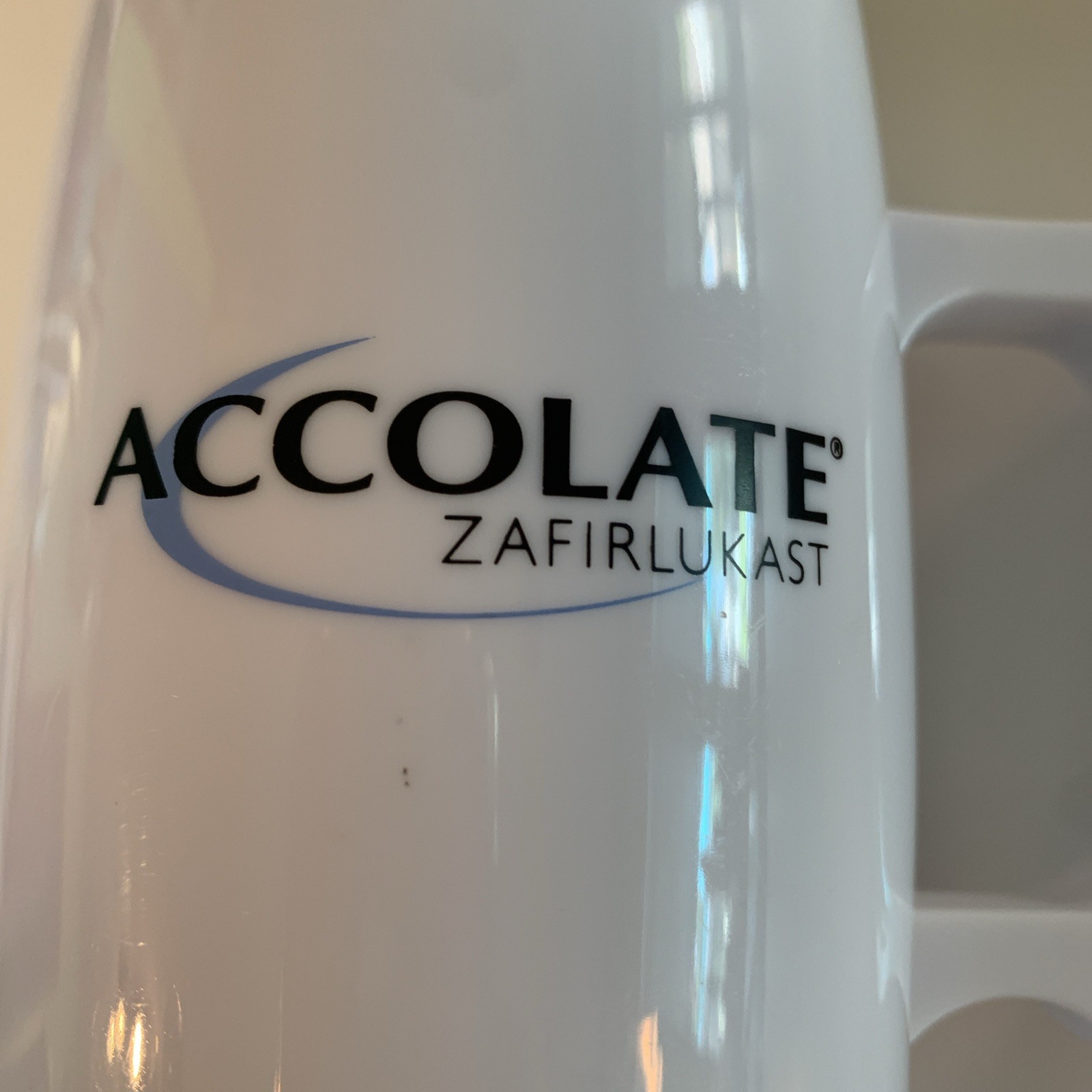 ACCOLATE Zafirlukast Coffee Mug Cup Asthma Pharmaceutical Drug Rep Pharma Promo