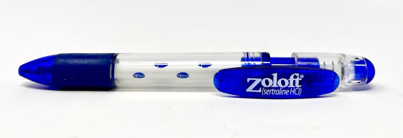 ZOLOFT Pen Drug Rep Advertising Pharmaceuticals Collectible Pharma Promo