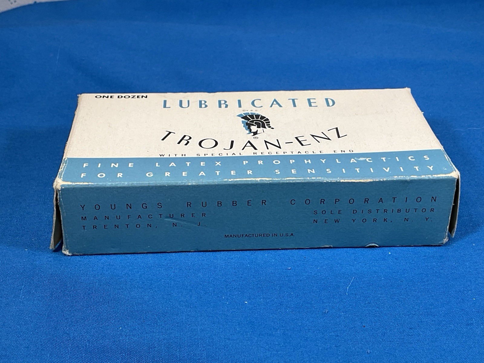 1960’s Trojan-Enz Empty Box