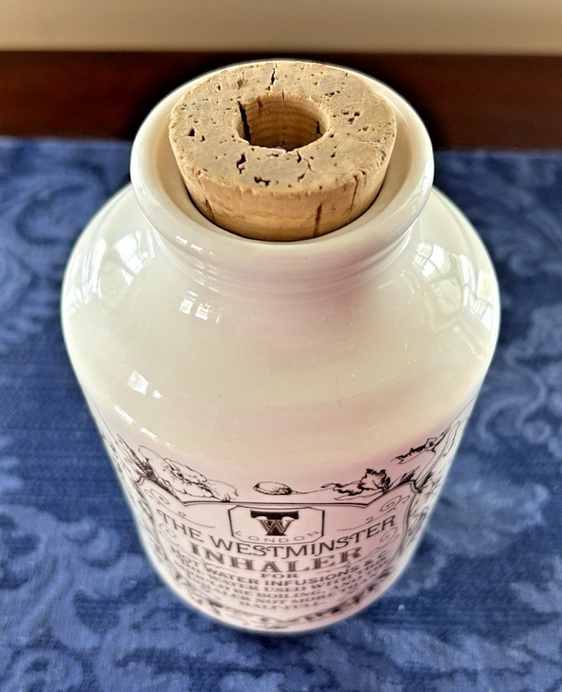 Lilly Westminster Respiratory Inhaler London Replica (Nonfunctional) 6″ w/ Cork