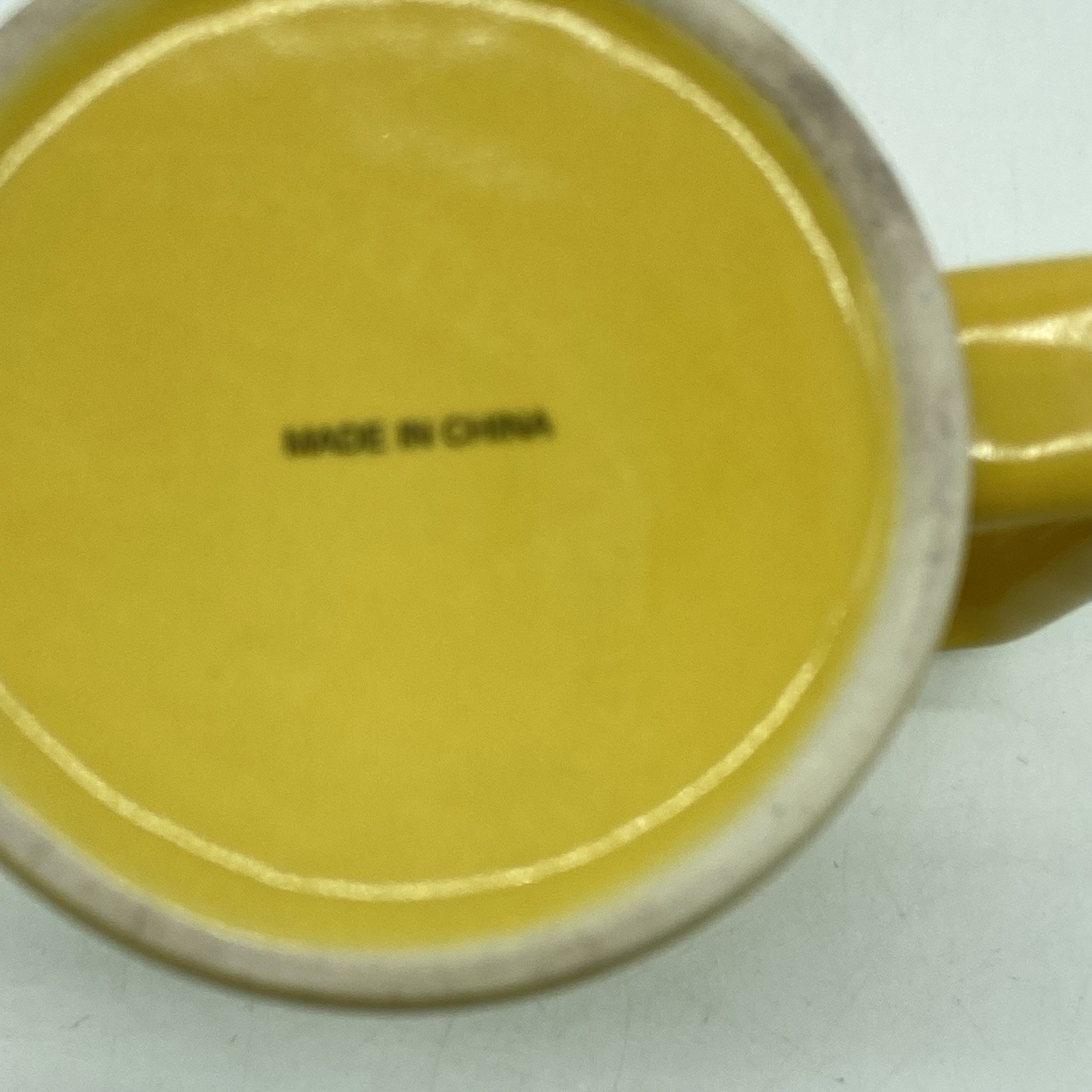 Protonix Pharmaceutical Promotional IV Medication Ceramic Yellow Coffee Mug