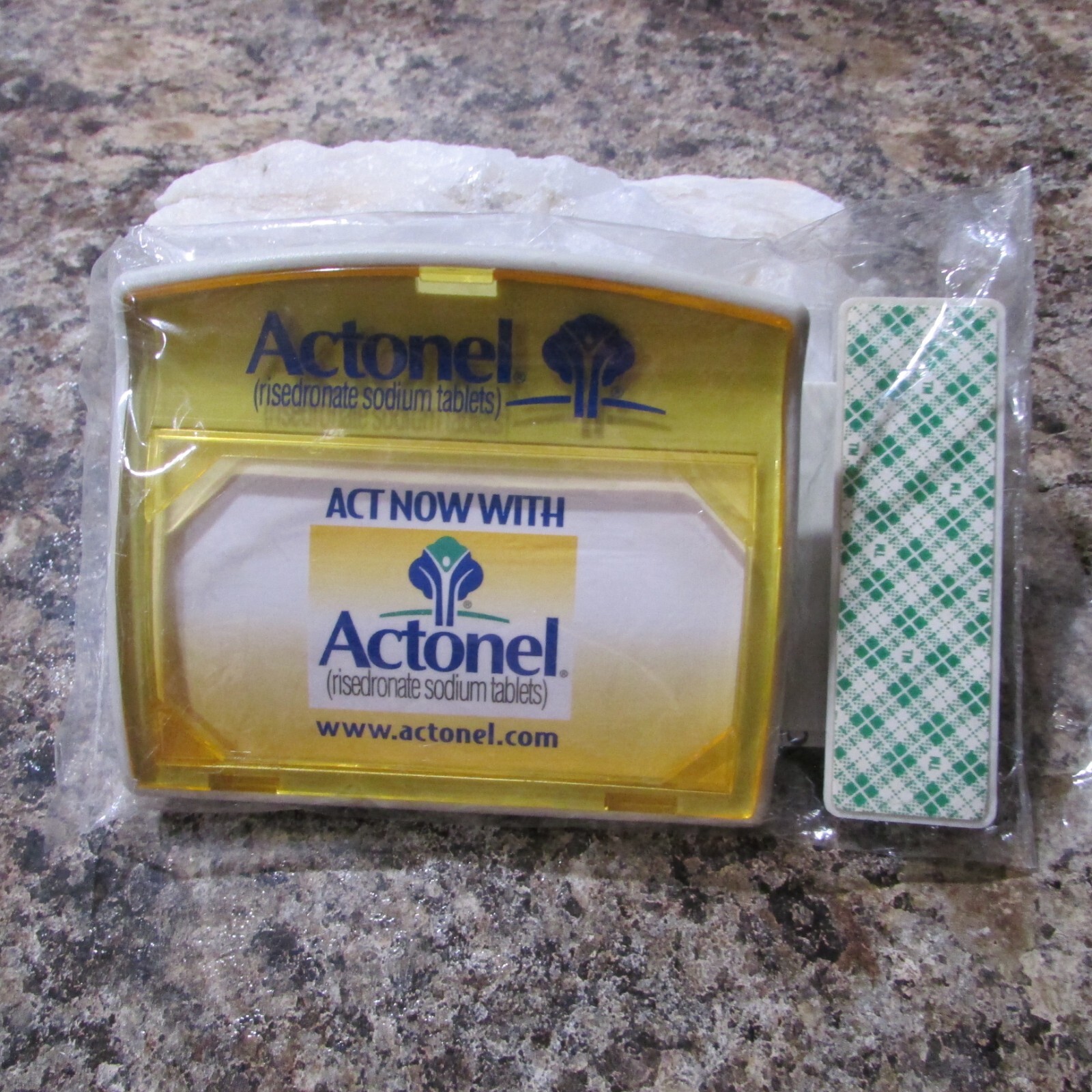 Drug Rep Pharmaceutical Promotional Note Holder Actonel Risedronate Sodium NIP