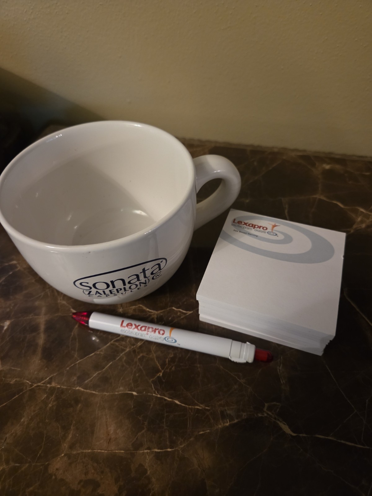 MIXED LOT Pharmaceutical Drug Rep PROMO Giveaways Sonata Lexapro
