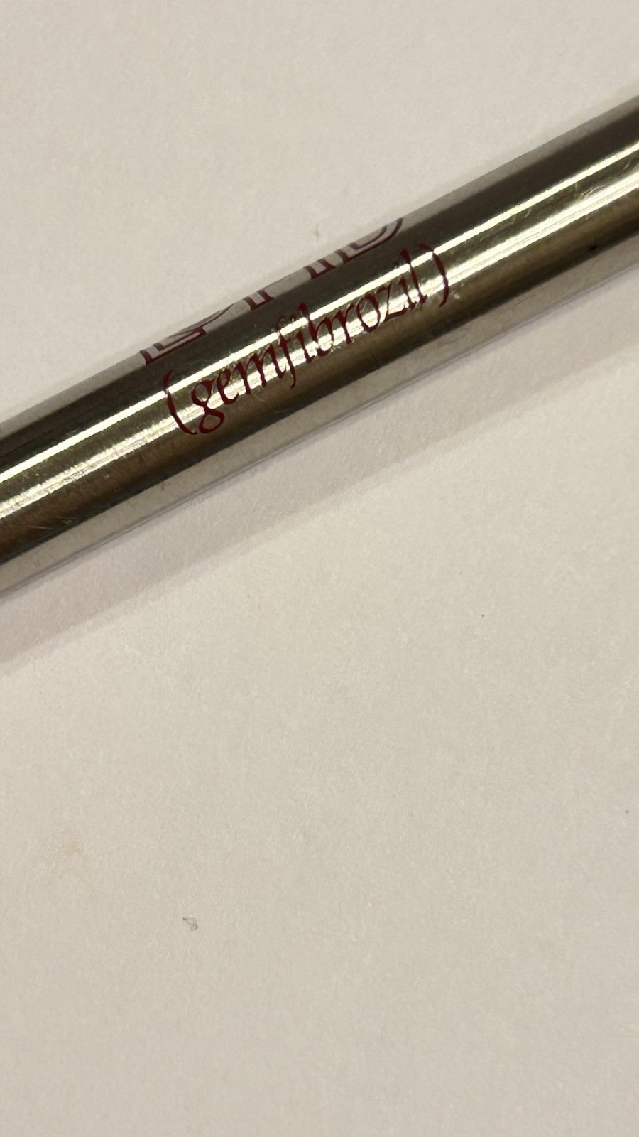 Stainless Steel Medical Drug Promotional Pharmaceutical Advertising Pen LOPID