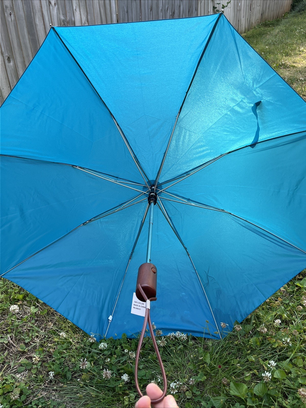 Teal Lipitor Foldin Umbrella Drug Rep Pharmaceutical Promo Medical Advertising