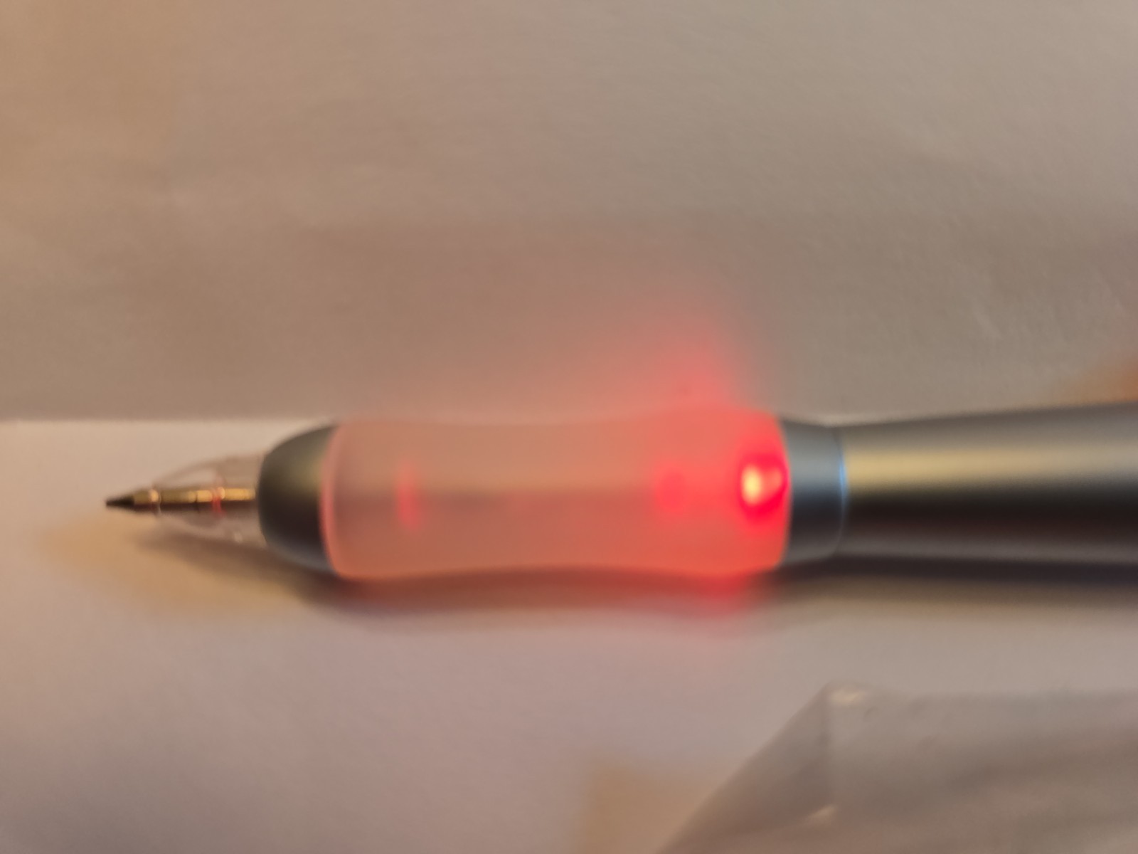 Rare CIPRO XR Lighted Metal Pen Pharmaceutical Drug Medical Promo