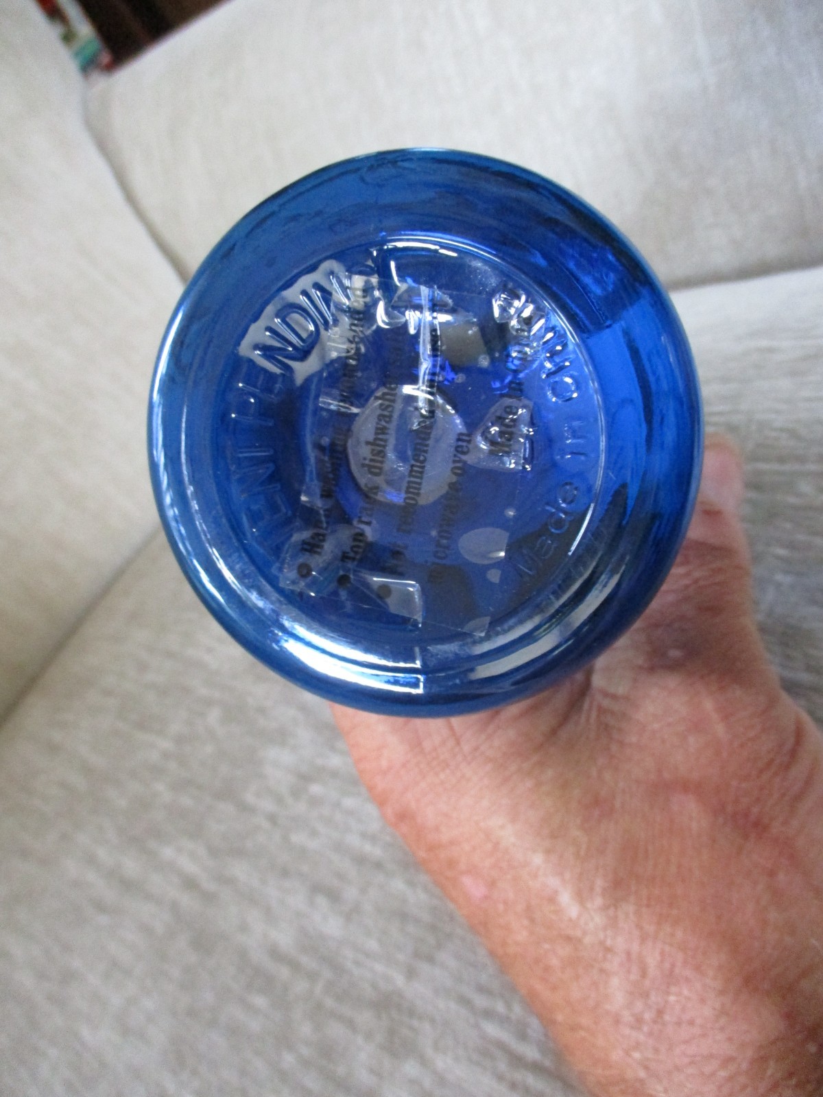 New Blue Rhinocort Pharmaceutical Water Bottle Drug Rep Collectible