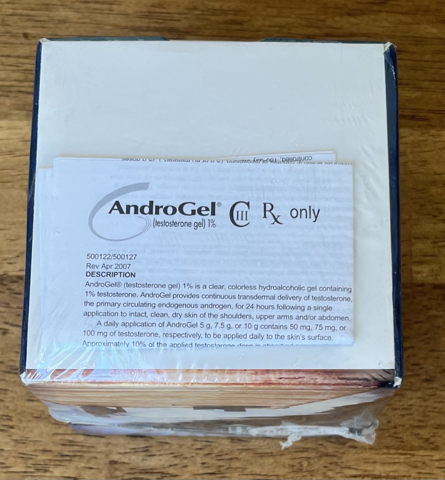 AndroGel White Sticky Page Notepad Doctor Giveaway – 3 1/2″ Square – RARE