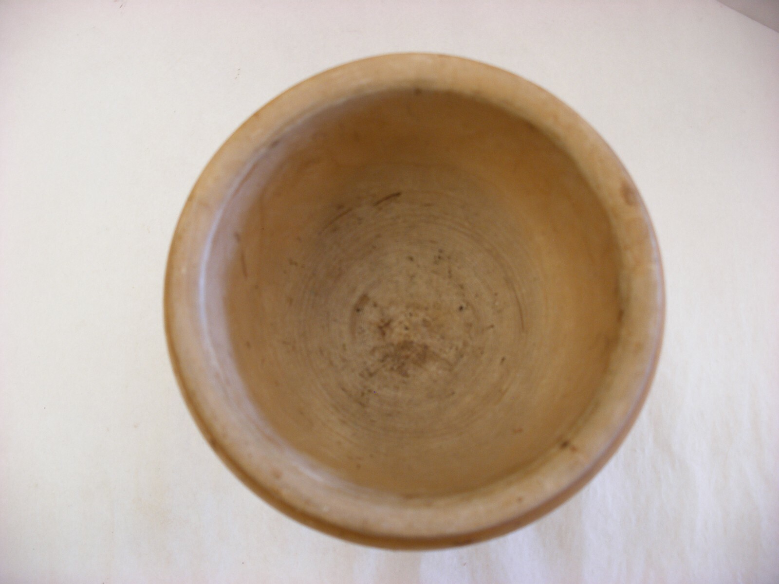 Antique Vtg Primitive Pharmacy Apothecary Wood Mortar and Pestle