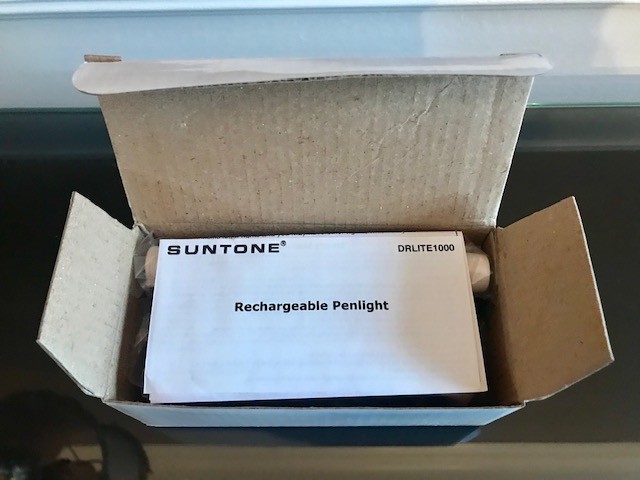 Rhinocort Aqua Rechargeable Pen Light – New in Box – Batteries included