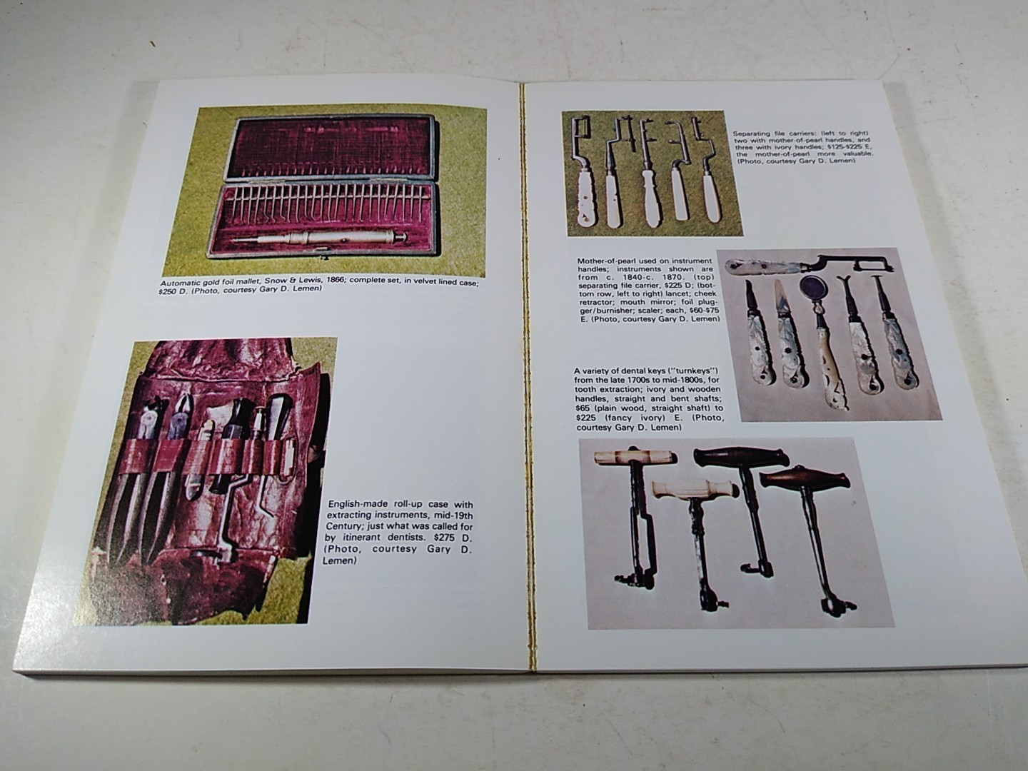 Vintage 1981 Medical, Dental, & Pharmaceutical Collectibles by Don Fredgant