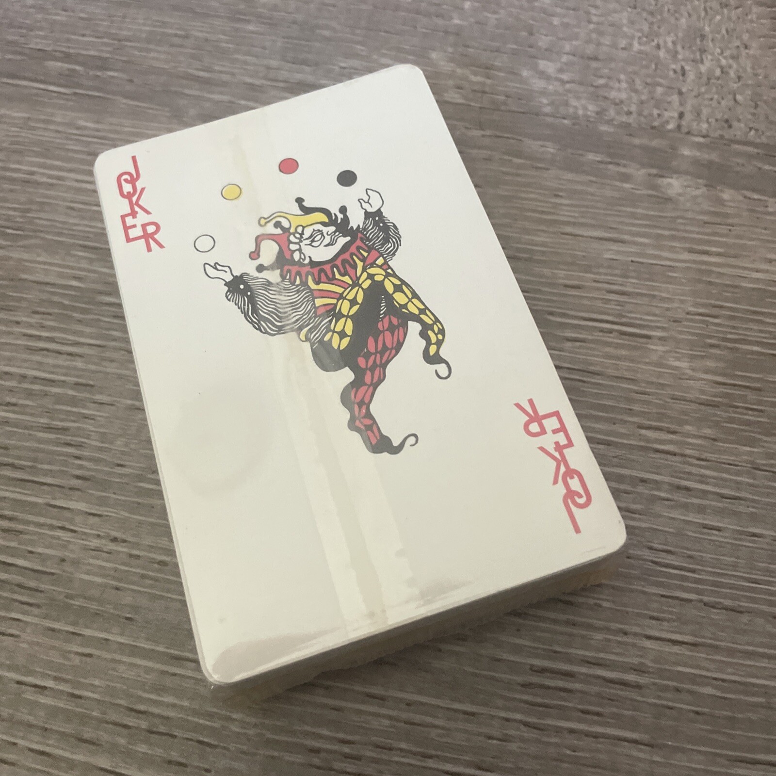 Vintage EVSCO Pharmaceutical Corp Playing Cards Drug Rep Advertisement Unopened