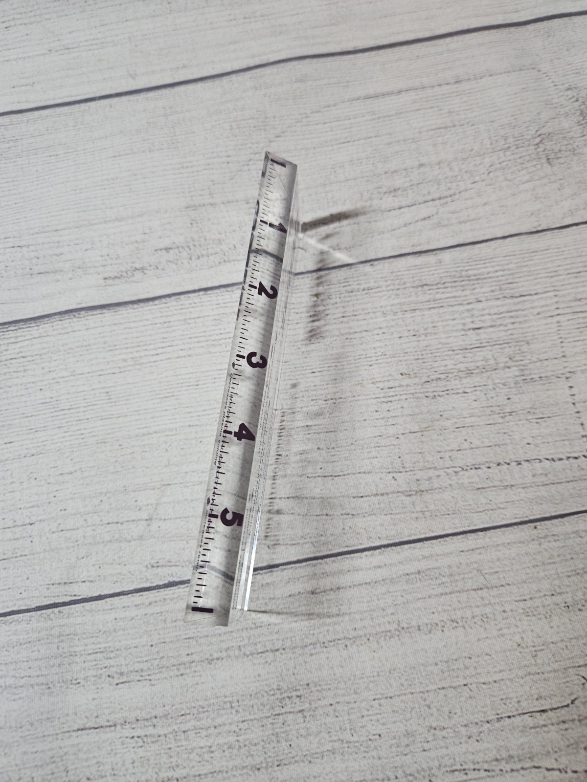 Vintage CAPOZIDE Pharmaceutical Promotional Ruler – Acrylic – 1990s – RARE!
