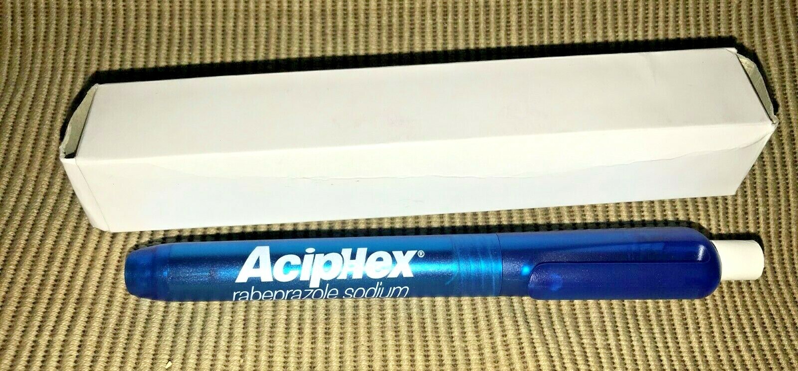New Drug Rep Item Blue Aciphex Pocket Flashlight *See Description