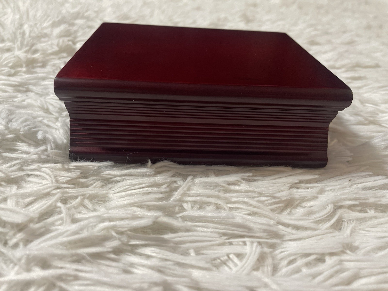NEW Niaspan Niacin Pharmaceutical Cherry Wood Picture Frame Clock Premium Pharma