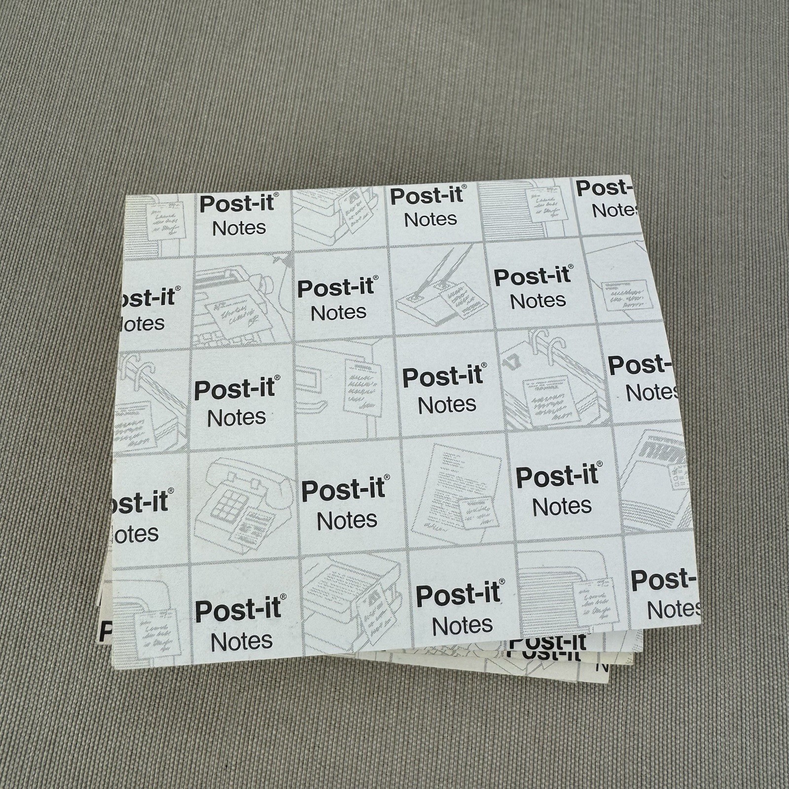 6 pads Serzone Post-It Notes Vintage Drug Rep Swag Nefazodone